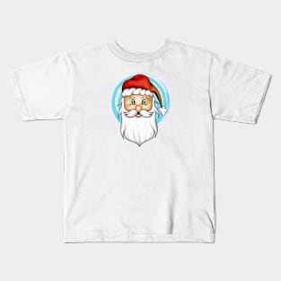 Colorful cartoon santa claus Kids T-Shirt